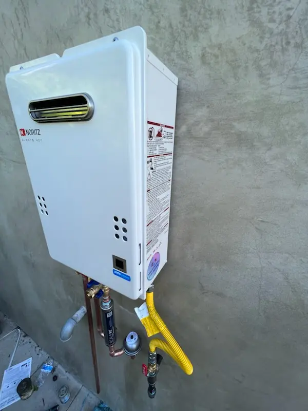 Tankless water heater installation for West Lebanon homes